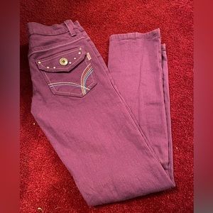 Gege purple jeans